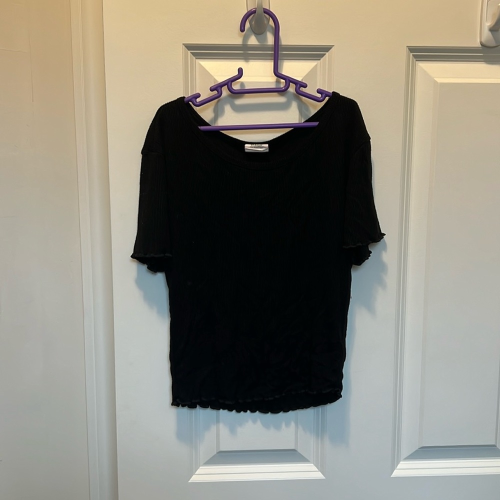 tilly’s black small top women’s